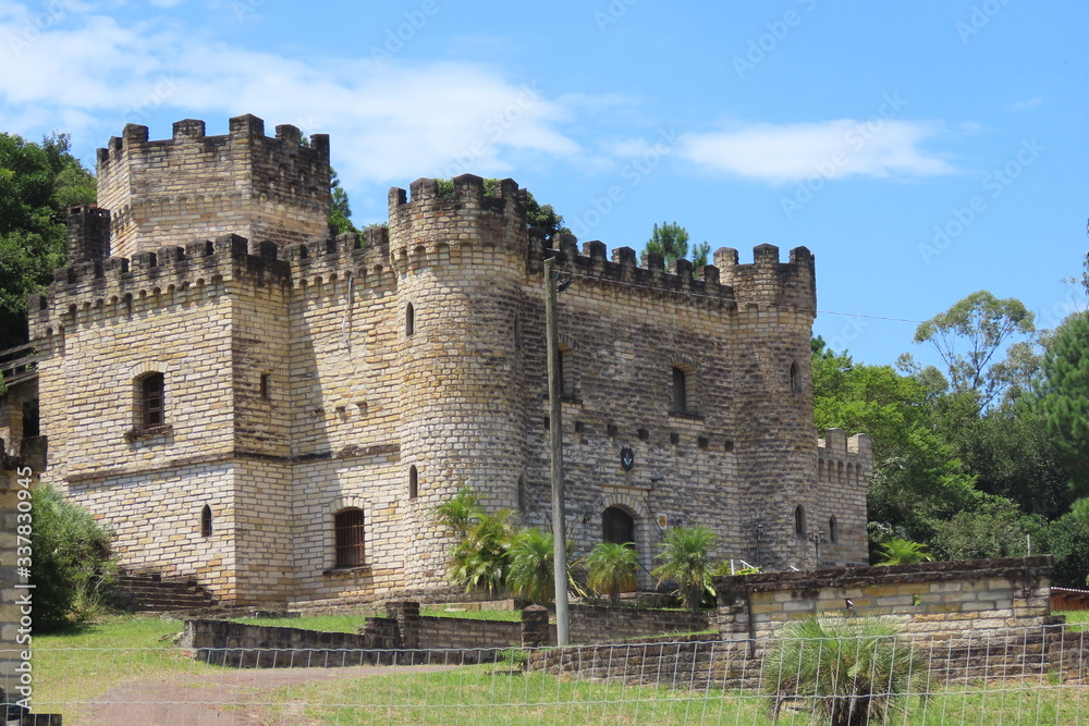 old castle in brazil