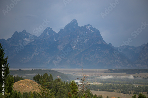 beautiful view of the rocky mountains 