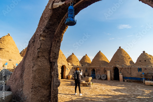 Traditional Conic Harran Houses in Sanliurfa.