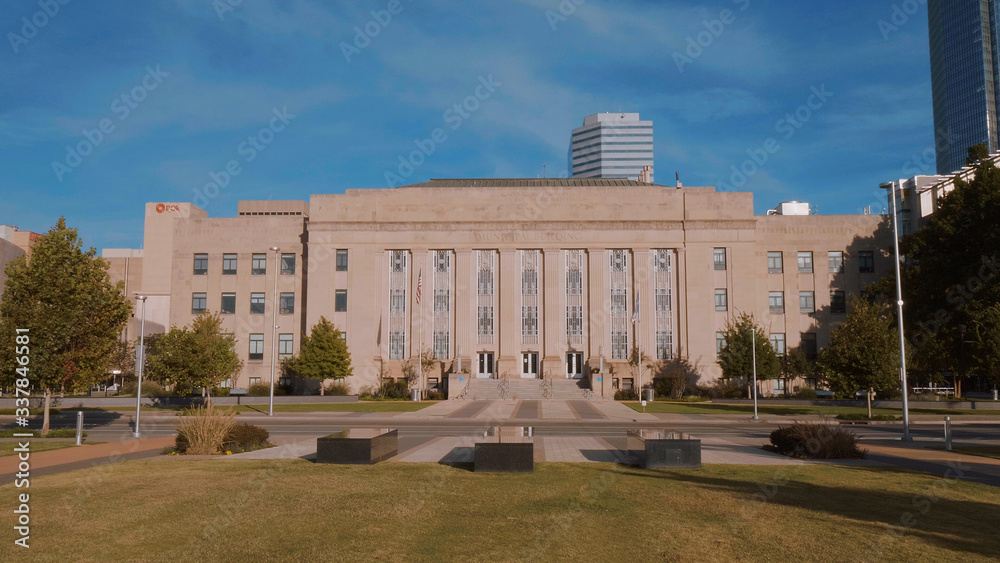 Municipal building in Oklahoma City - USA 2017