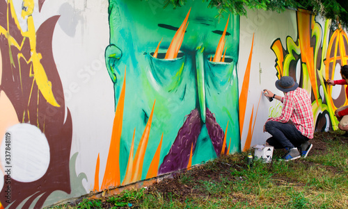 Graffiti on the wall