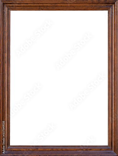 old wooden picture frame, wood, wooden, empty, border, isolated, blank, photo, decoration, white, art, brown, design, image, gold, vintage, photography, antique, object, square, drewniana rama, obraz