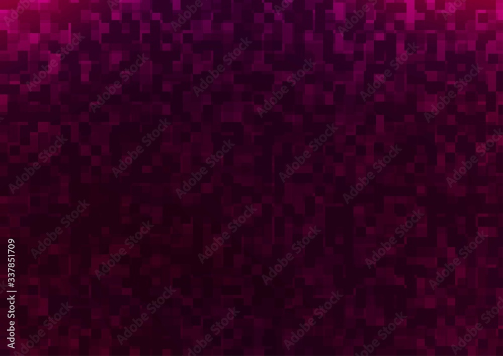 Light Purple vector backdrop with rectangles, squares.