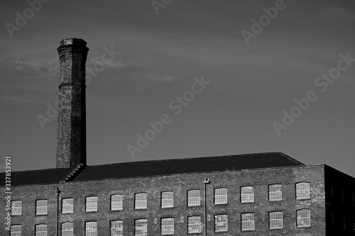 Monochrome mill in manchester