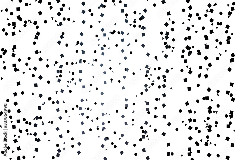 Light Black vector backdrop with lines, circles, rhombus. Light Black vector backdrop with lines, circles, rhombus.