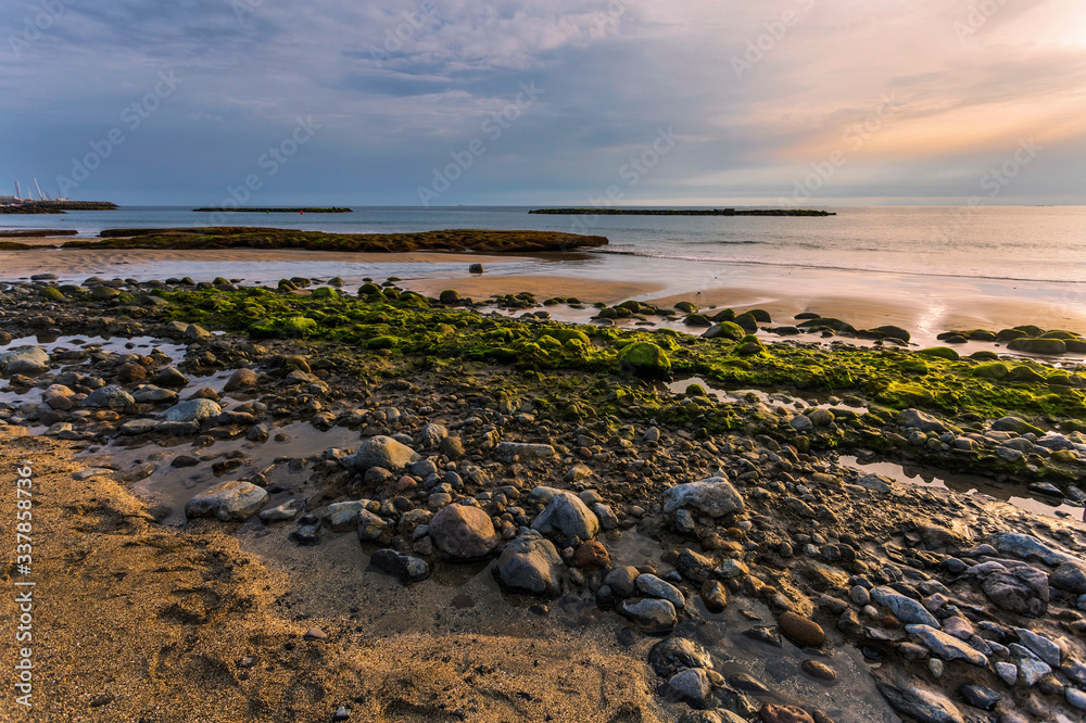 Sunset at beach