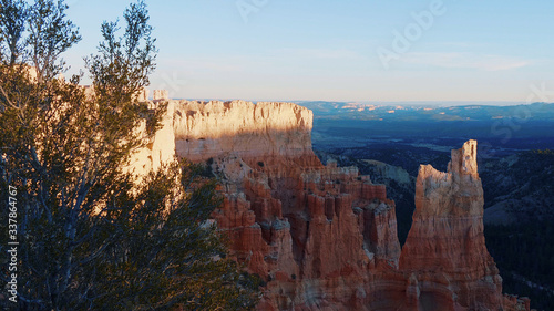 Most beautiful landmark in Utah - the famous Bryce Canyon National park - USA 2017