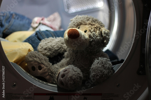 toy, bear, teddy, cute, teddy bear, white, child, soft, brown, isolated, childhood, love, stuffed, animal, toys, gift, fluffy, sitting, fur, plush, furry, heart, fun, children, disinfect, clean, disin