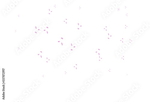 Light Pink vector doodle layout.