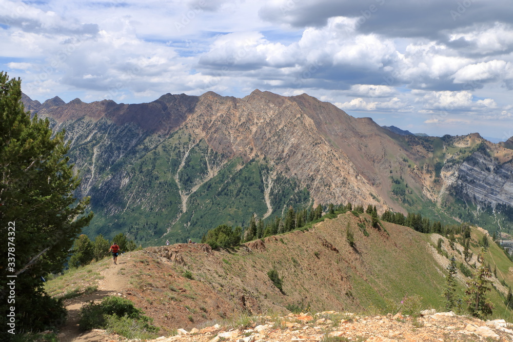 Snowbird Ridge Trail and American Fork Twin Peaks
