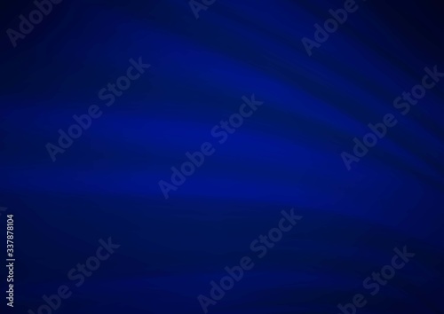 Dark BLUE vector blurred shine abstract background. Creative illustration in halftone style with gradient. The blurred design can be used for your web site.