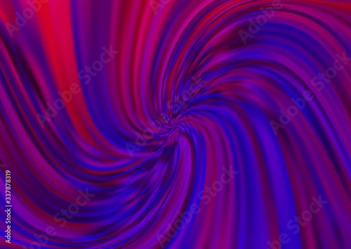Light Purple vector template with lava shapes. A vague circumflex abstract illustration with gradient. Marble design for your web site.