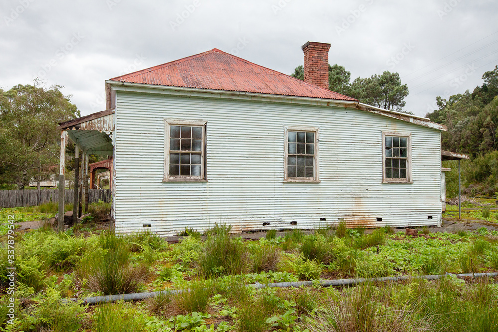 Remains of Lake Margaret Village Tasmania Remains of Lake Margaret Village Tasmania