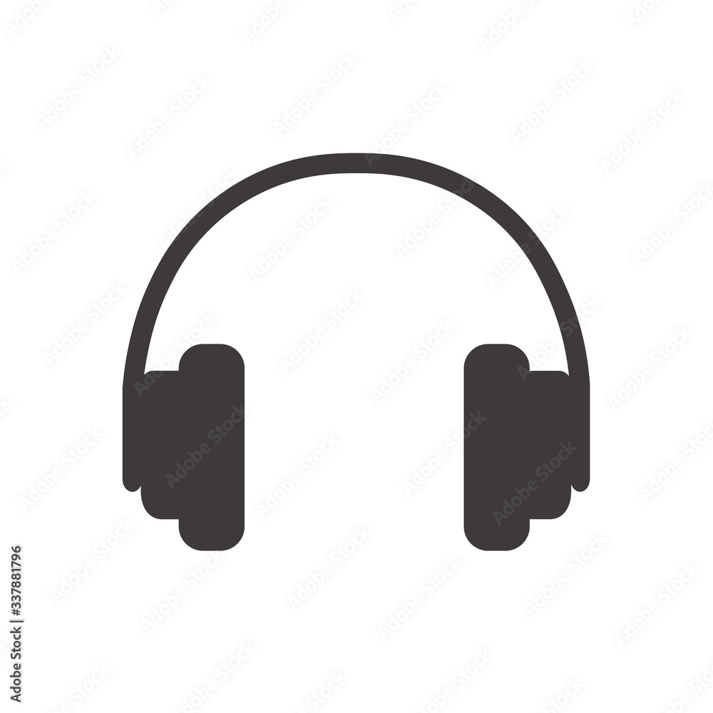headphone icon, headphone icon vector, in trendy flat style isolated on white background. headphone icon image, headphone icon illustration headphone icon, headphone icon vector, in trendy flat style isolated on white background. headphone icon image, headphone icon illustration