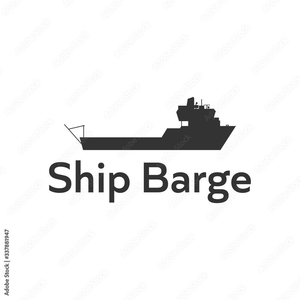Ship Barge Logo Design Brand Business Agency Company Ship Barge Logo Design Brand Business Agency Company