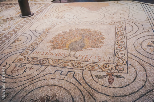 Ancient mosaic in Florence