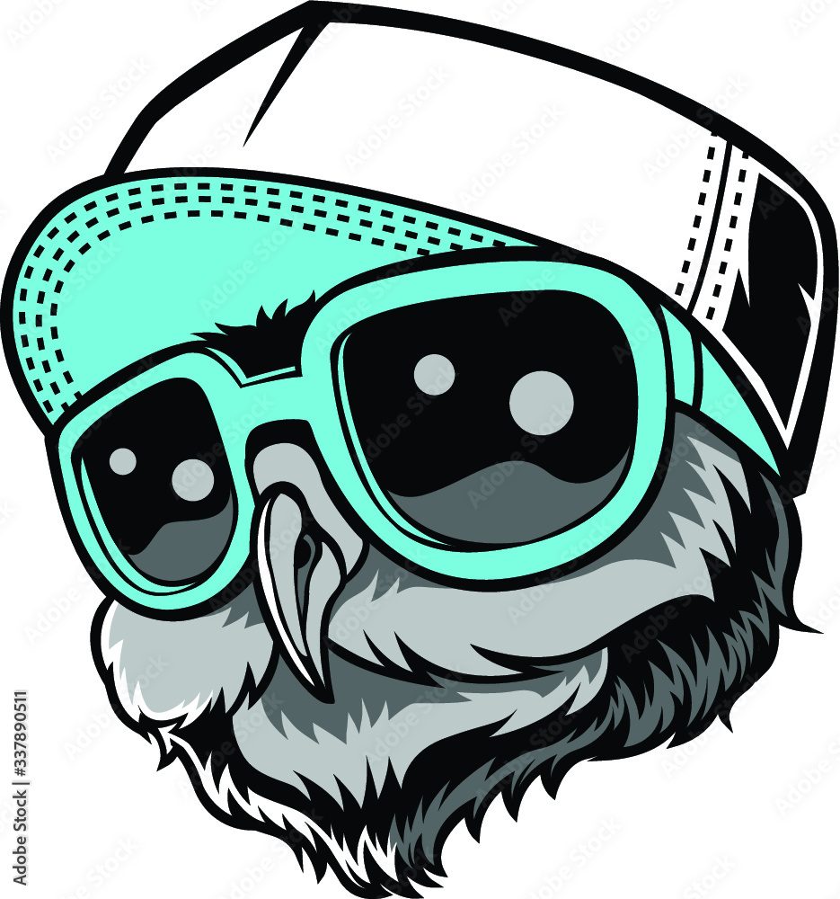 cartoon, illustration, owl, cute, animal, bird, cat, funny, isolated, happy, 3d, character, art, glasses, monster, halloween, comic, drawing, fun, vector, face, white, icon, dog