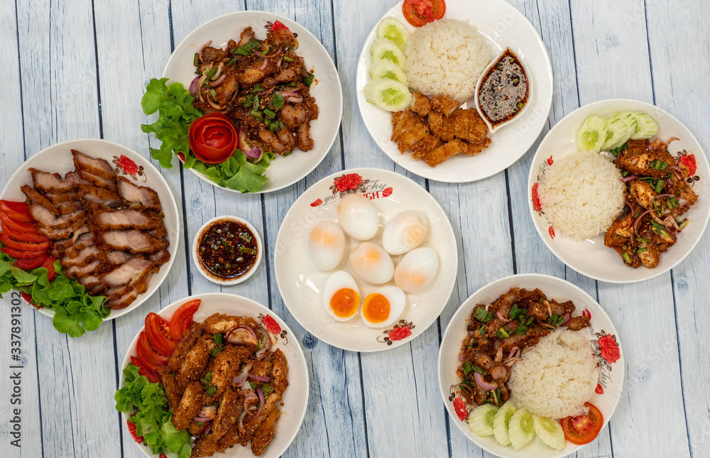 Thai Food Mixed Sets 13 Thai Food Mixed Sets 13