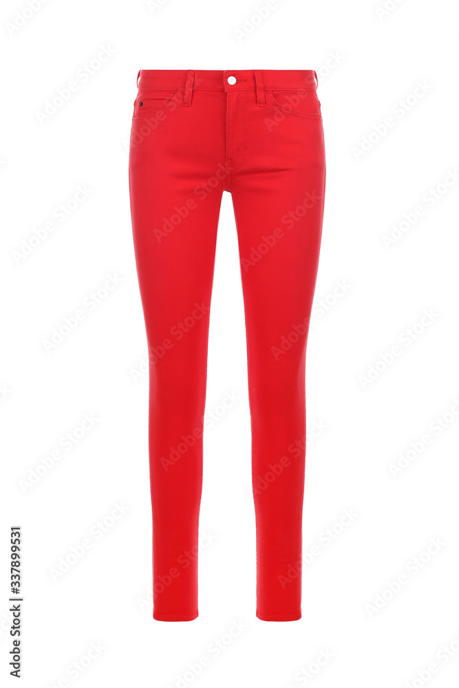 Red mens jeans, Casual style Red mens jeans, Casual style