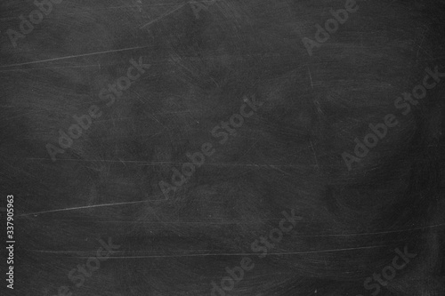 Abstract texture of chalk rubbed out on blackboard or chalkboard   concept for education  banner  startup  teaching   etc.