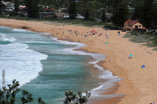Photography A view of Newport Beach in Sydney, Australia