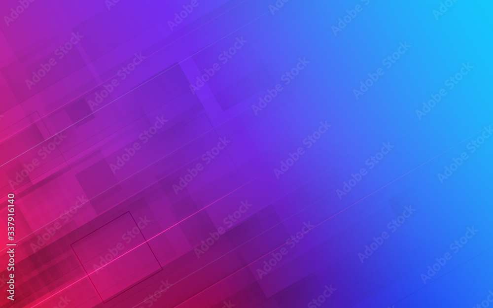 Abstract trendy gradient geometric modern composition. Vector illustration