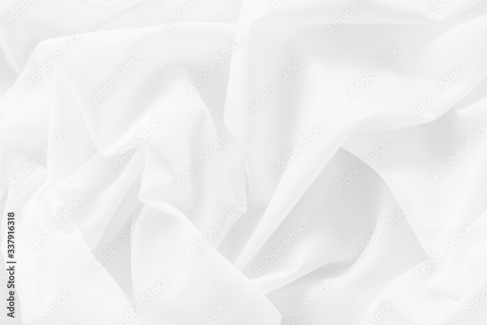 Texture of White mattress bed for background Texture of White mattress bed for background