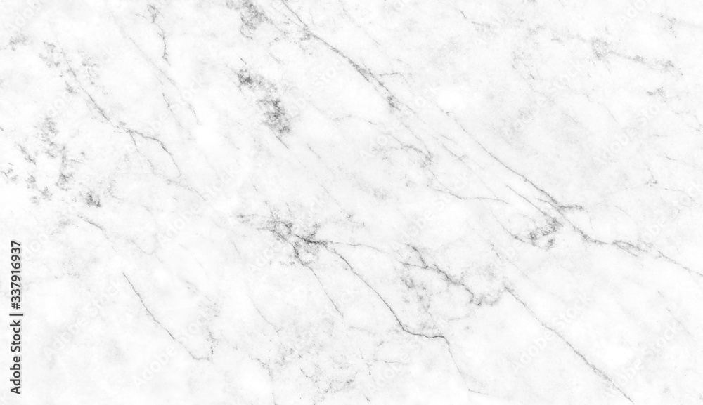Obraz premium natural White marble texture for skin tile wallpaper luxurious background. Creative Stone ceramic art wall interiors backdrop design. picture high resolution.