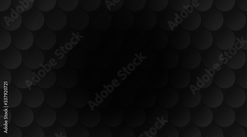 Abstract. Circle black overlap background. light and shadow. copy space .Vector.