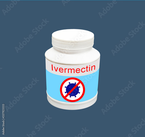 medicine in a jar for the cjvid-19 virus photo