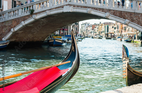 Ancient gondola in Venice © Deyan Georgiev