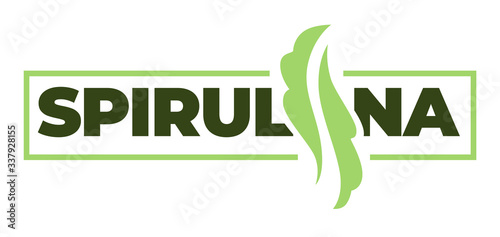 Spirulina seaweed organic food for detox and heathy eating