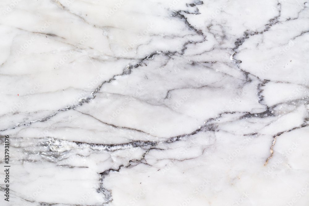 Fototapeta premium natural White marble texture for skin tile wallpaper luxurious background. Creative Stone ceramic art wall interiors backdrop design. picture high resolution.