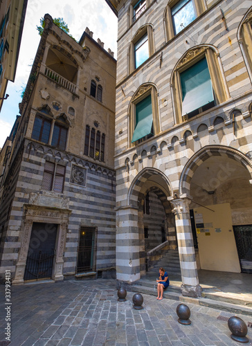 Old town buildings, Genua (Genova)
