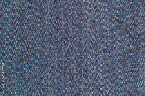 Close-up of dark blue denim jeans as background.
