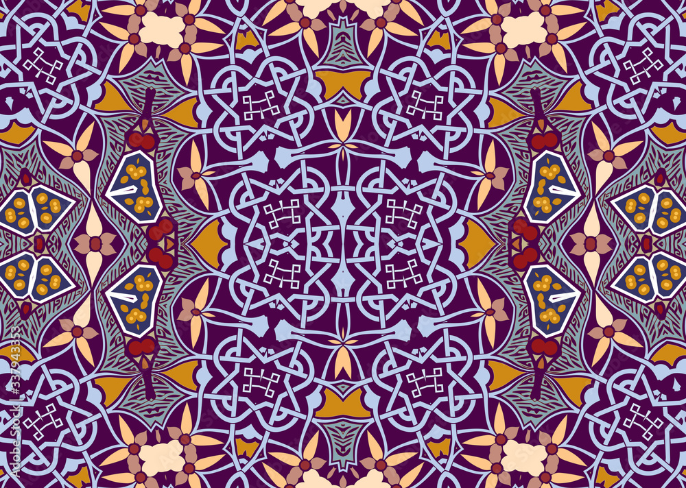 Morocco Background for wallpaper, background, art deco,textile, printing 