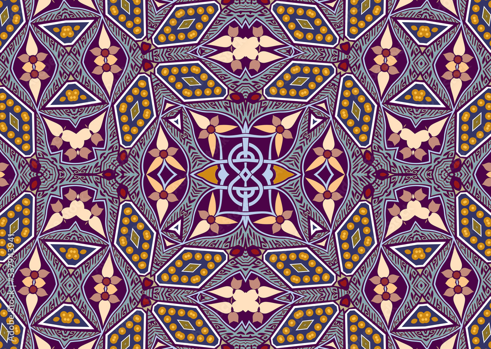 Morocco Background for wallpaper, background, art deco,textile, printing 