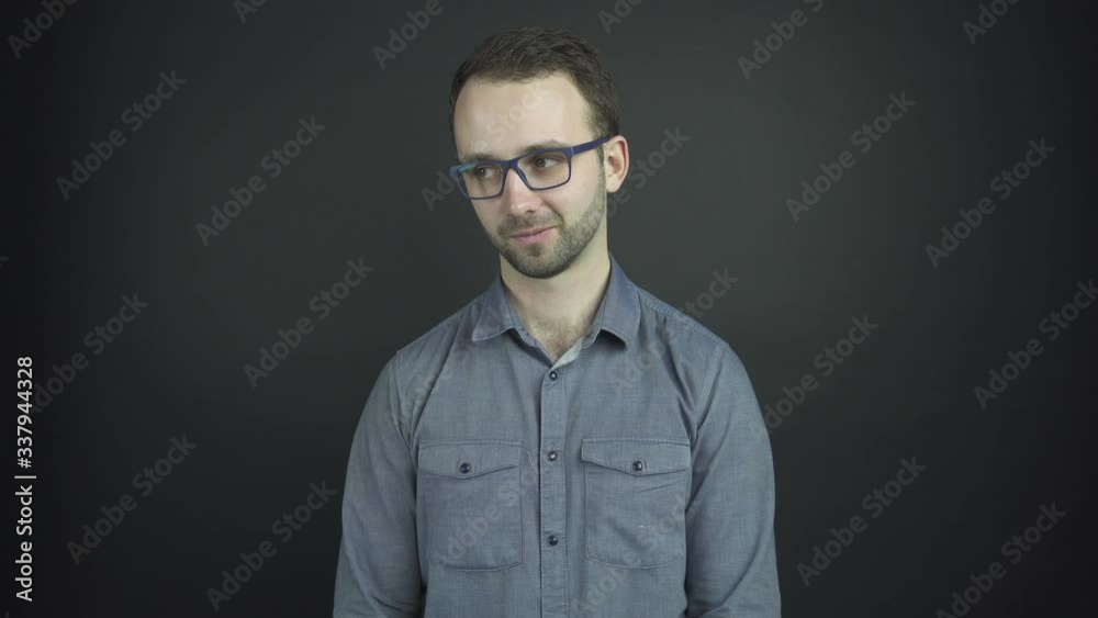 experienced bearded actor with serious face plays role experienced bearded actor with serious face plays role