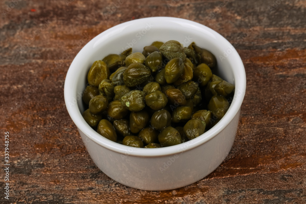 Capers in the bowl Capers in the bowl