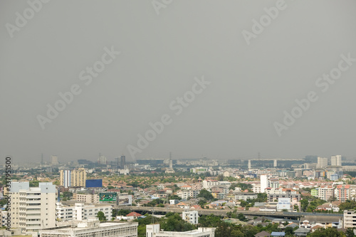 Bangkok, Thailand - MARCH 16, 2019 : Bangkok cityscape view Bangkok Thailand, most popular city in south asia.