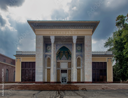 Photography The Azerbaijan Pavilion at the All Russia Exhibition Centre in Moscow