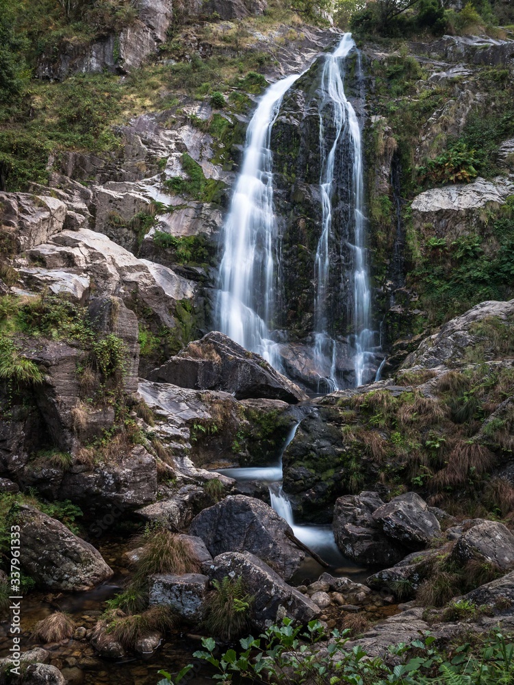 Waterfall of the Belelle River ( Waterfall of the Belelle River (