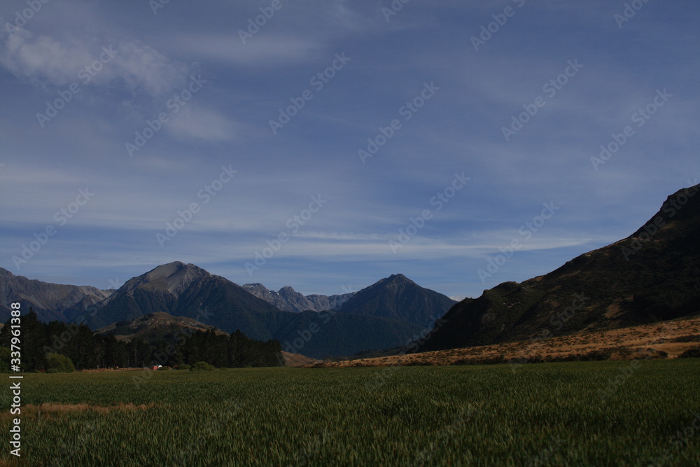 Fototapeta premium mountain landscape in the summer
