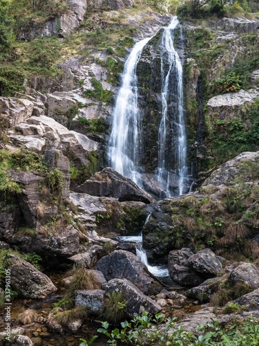 Waterfall of the Belelle River ("Fervenza do Rio Belelle"), Ferrol, Galicia