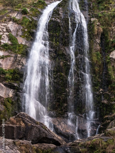 Waterfall of the Belelle River   Fervenza do Rio Belelle    Ferrol  Galicia