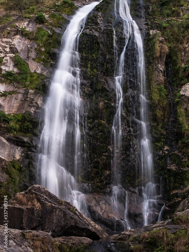 Waterfall of the Belelle River ("Fervenza do Rio Belelle"), Ferrol, Galicia