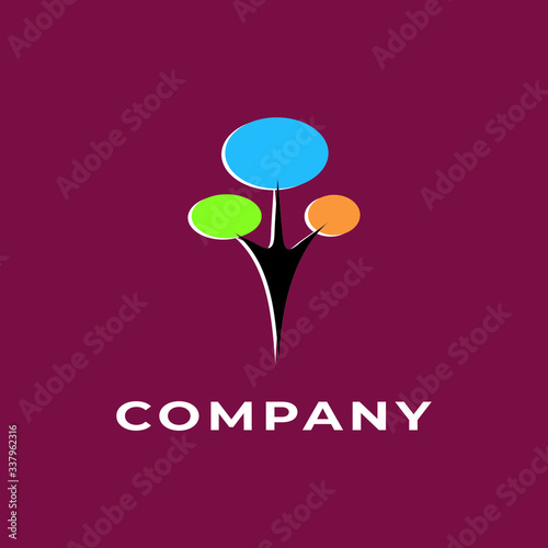 Abstract Vector Logo Design Template. Creative 3d Concept Icon