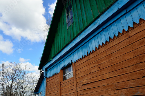 house in the village of kolotovka rzhaksinsky district of Tambov region Russia photo