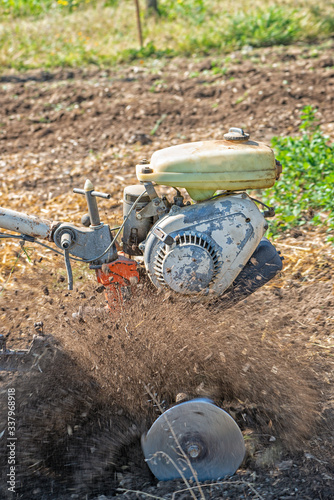 Wallpaper Mural Preparing a field to be able to sow Torontodigital.ca