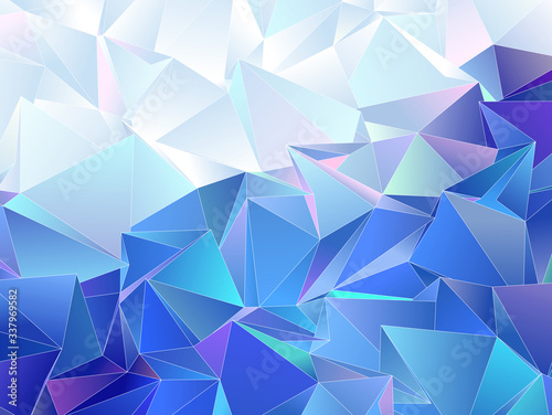 3d Triangles, abstract background. Design wallpaper